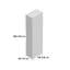 Anwen 1 Door Manufactured Wood Wardrobe