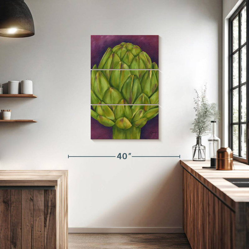 Yarlin Artichoke Head, 38" H x 24" W