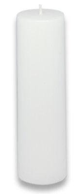 Unscented Pillar Candle