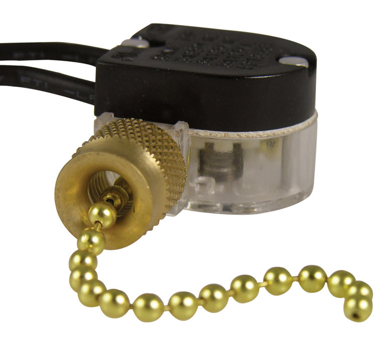 Plated Pull Chain Switch