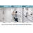 96” Waterproof SPC Shower Wall Panel Kit – 4-Piece Grout-Free Bathroom Surround (30"x60"x96") - Thickness 4mm -136887962