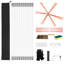 Trousse de ramoneur - longueur 39 pi - nylon et alliage d'aluminium - 1 pièce - ensemble de nettoyage extensible - tige en nylon flexible