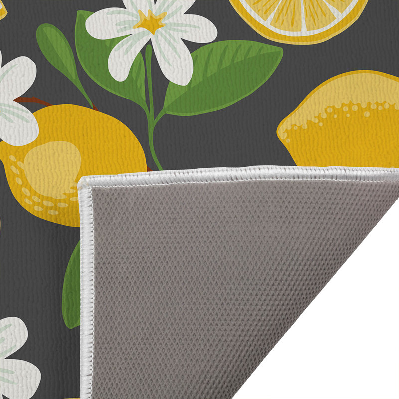 Paillasson Lemmie, Gris anthracite, L 17 po x L 24 po