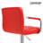Khemis Swivel Adjustable Height Bar Stool-2033838961