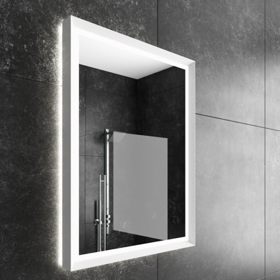 Opera Metal Flat Wall Mirror