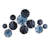 Hand-Painted Decorative Metal Wall Accessory, 40.2 x 4.7 x 23.2 inches | 100% Metal with 0.03 inch Thickness | Unique Design, Adds Elegance & Character to Any Space | Perfect for Living Room, Bedroom, or Office Decor