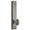 Grandeur Fifth Avenue Tall Plate Privacy with Grande Victorian Door Knob