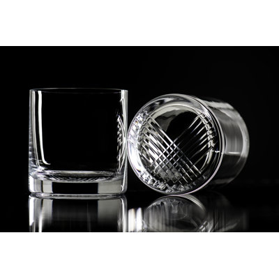New Orleans 14oz. Handmade Whiskey Glass Set