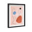 Conneting Color Points Shadowbox Abstract Print by Oliver Gal, Black Frame, 10 x 15-1366703798-1366703803