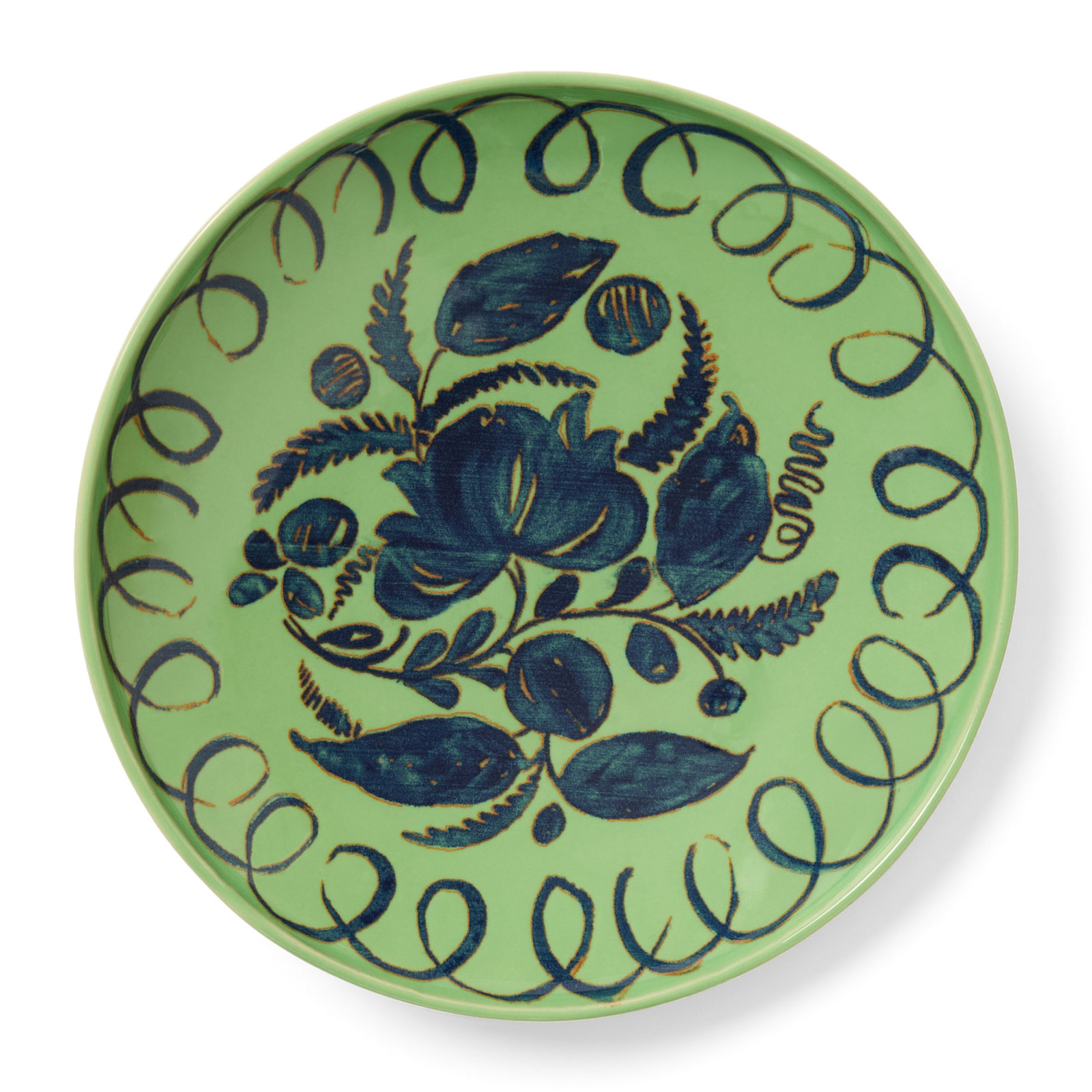 Hartley Pasta Bowl - Pink - 9.1", Green