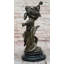 Sculpture en bronze d'inspiration Art Nouveau? Statue féminine élégante et fluide