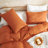  Nayoroom Washed Cotton Plain Breathable Simple and stylish Duvet Cover Set-1151383271-1151383267