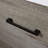 Lateral File With Full-Extension Slides, Brown Finish