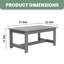 HDPE-Table basse d'extérieur-98502836