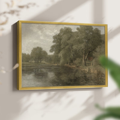 Paysages rétro - DCXCVII - Reproduction encadrée - Restickable