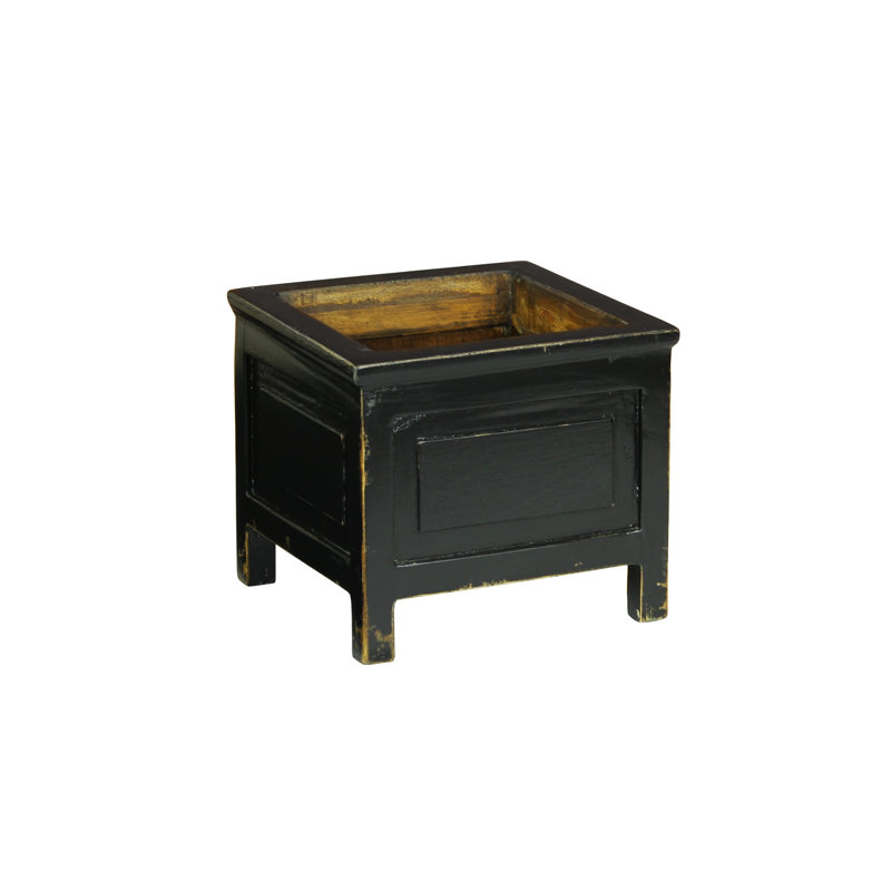 Pot à fleurs antique Antique Revival, Noir