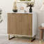 Armoire de rangement avec 2 portes, armoire buffet moderne, armoire de cuisine avec buffet de rangement pour le salon