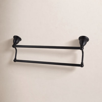 Porte-serviettes mural double Heritage 18 po