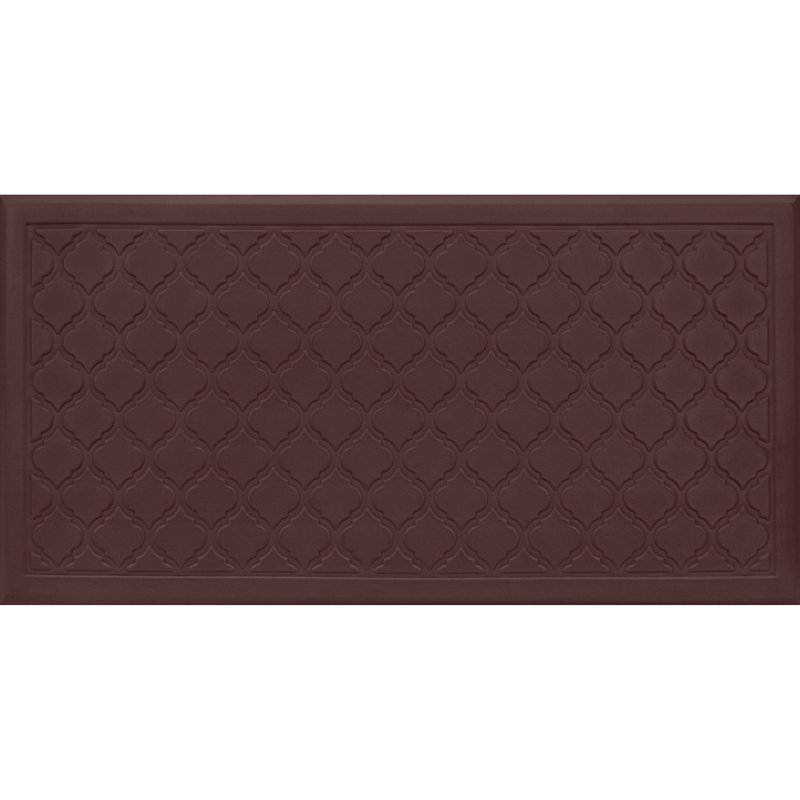Antunez Quatrefoil Burgandy, Red