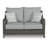 Erdita 55.5'' Wide Straight Loveseat with Cushions