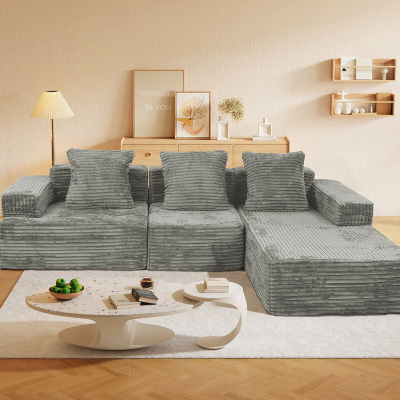 Canapé modulaire en L Comfy