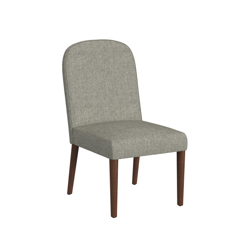 Arshaluys 19.1'' H Upholstered Dining Chair, Gray Woven