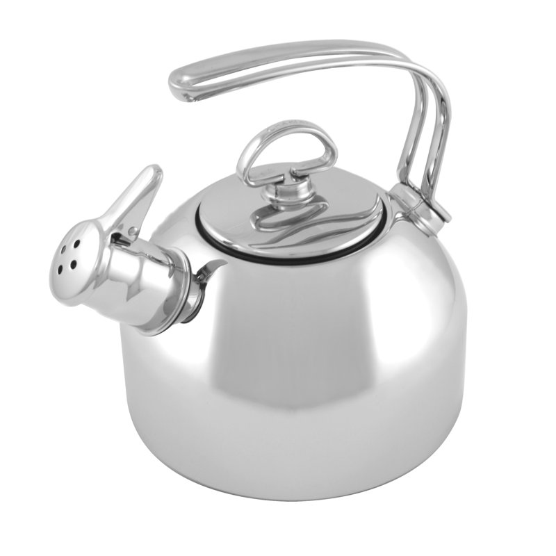 Classique 1,8 pte Bouilloire pour cuisinière en acier inoxydable, Acier inoxydable