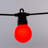 Outdoor 24 - Bulb 579'' Plug-in Globe String Light