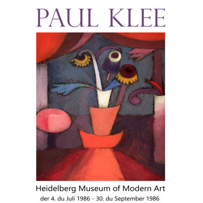 Klee Posters II by Vision Studio - Wrapped Canvas Print