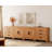 Eaton 4-Piece Modular Sideboard With Drawers & Doors, Farmhouse Storage Cabinet For Living Room, Dining Room, Or Hallway, Mocha-352090909