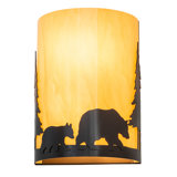 1 - Light Flush Mounted Sconce