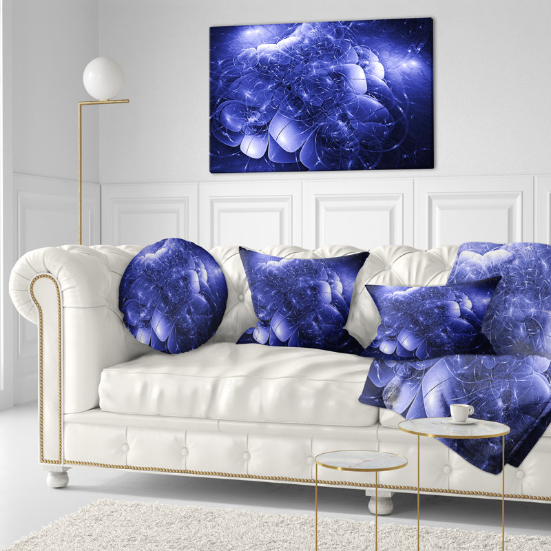 Coussin Alien, Bleu