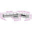 329cm Wide Patio Sectional Set