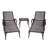 Aluminium Cast Lounge Chair 1Pcs Brown-744048699