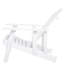 Chaise Adirondack pliable rustique en bois d'acacia pour le confort extérieur-235902217