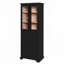 67.2" Tall Bathroom Storage Cabinet with Tempered Glass Doors, Adjustable Shelves & Drawer-21524709