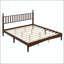 Très grand lit plateforme très grand avec tête de lit en forme de gourde et lattes en bois-31757974-31757972