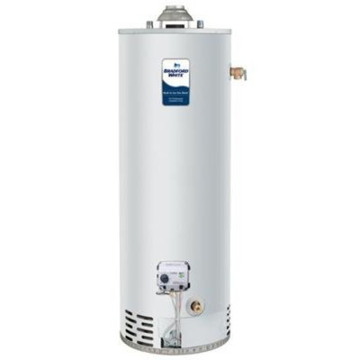 Système de sécurité Fvir Defender 50 gallons Grand chauffe-eau au gaz naturel à faible teneur en NOx 40 Moh