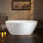 55'' x 31.75'' Freestanding Double Ended Soaking Acrylic Bathtub-79504949