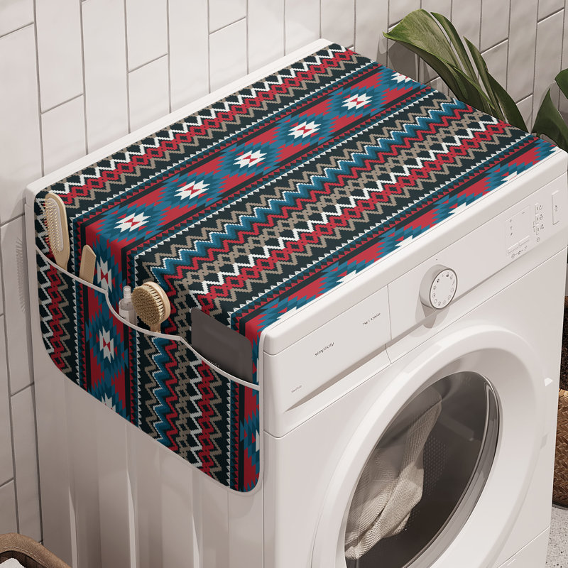 East Urban Home Antique Washing Machine Organizer Pack of 2 47" x 18.5"