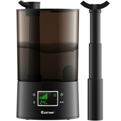 Costway 1.8 gal. Cool Mist Ultrasonic Whole House Humidifier with Adjustable Humidistat for 322 cu. ft.