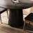 Stylish Modern-Retro Round Dining Table with Solid Wood Top and Ultra-Sturdy Rubberwood Base-1402315137-1402315139