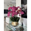 Helena Boat Planter With Phaleanopsis Orchids-387316239
