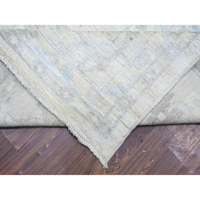 Tapis surdimensionné en laine noué à la main 14 pi x 19 pi Grandma gris CBCF898451814EAFB6ACD9B5814B33CF