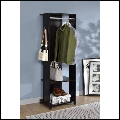 Kolen Espresso Finish Hall Tree