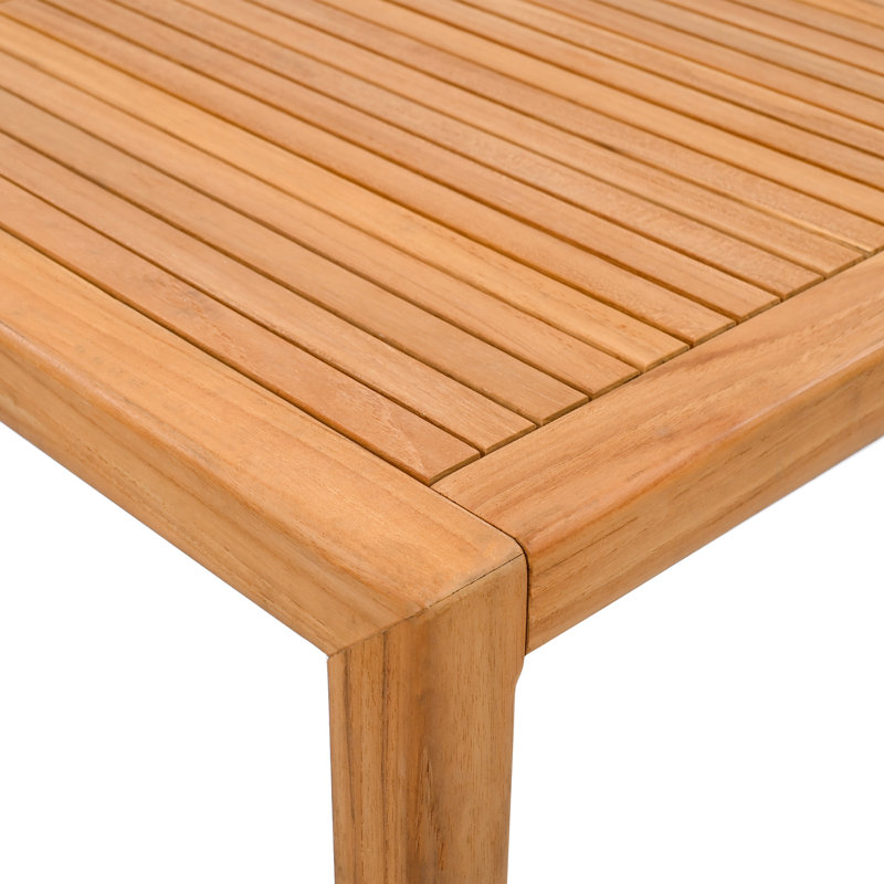 Soma Outdoor Square Teak Side Table