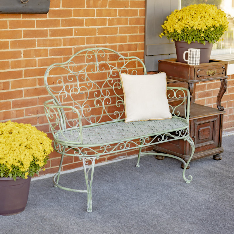 Banc de jardin en fer Balcar
