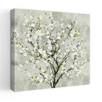 Bloom, arbre, délicat, nature, abstrait, art printanier