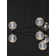  9 - Light Sphere Modern Linear LED Pendant