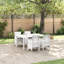 5 Piece Garden Dining Set With Cushions Poly Rattan-1421982916-1421982919